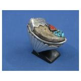 S.S. N/A Bear Claw Signed ML Ring 34Grams TW