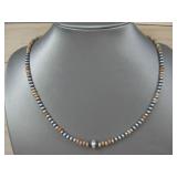 Sterling Silver SouthWest Pearl Necklace
