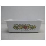 Vtg Corning Ware Loaf Pan  9' x 5' x 3'