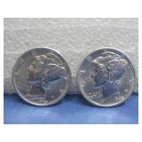 1942-1945 Silver Dimes