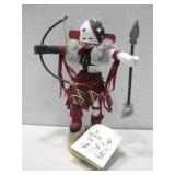 Navajo Sunface Signed & Numbered Kachina Doll 9'