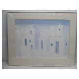 Deborah Hiatt Framed Vtg Print 37.5' x 29.5'