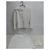 Vtg Leslie Fay Petites Skirt Suit Size 12 See