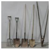 Five Yard Tools Shovels Post Hole Diggers & More