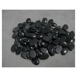 100 Black Onyx 10 x 12mm Cabochons