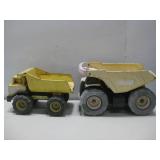 Two Vtg Tonka Dump Trucks