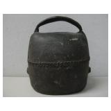 Antique Frog Mouth Hand Forged Cow Bell 1900's See
