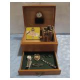 Don Salvatore Humindor W/Vtg Cuban Honeys Case See