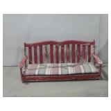 Gordon Wooden Patio Bench Swing 4' x 22.5' x 20'