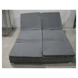 Woven Dual Storage Patio Lounger See Info