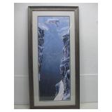 Patrick Lundquist 'Faith' Framed 43.5' x 21'