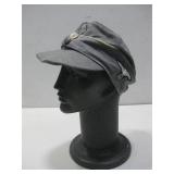 WWII German Waffen-SS M43 Officer Field Cap See