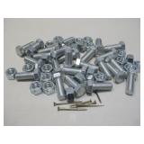 Assorted 2.5' Bolts W/Nuts
