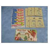 Twenty-One Vtg Advertising Sewing Needle Packs See