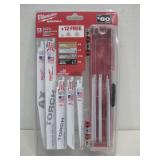 NIB Milwaukee Sawzall 13 Pc. Sawzall Blands