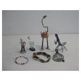 Handpainted Sugar Skulls & Figurines See Info