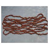 5 Red Jasper Chip Bead Strands 32' Each