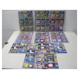 Fourteen Vtg Pokemon PokeTrivia Sheets Of Cards