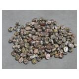 200 Leopard Jasper 6 x 8mm Cabochons