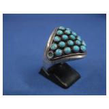 S.S. Turquoise Ring 21g