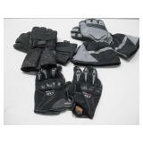 Three Pairs of Gloves TechSkin,TourMaster,RoadGear