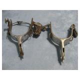 Set Of Western Style Boot Spurs