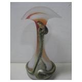 Frosted Glass Vase 10' Tall