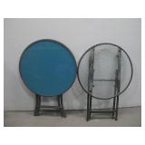 Two Patio Side Tables 18' x 24'