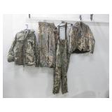 Camoflauge Jackets, Pants, Overalls Sizes As Shown