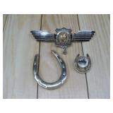 Horseshoe Money Clip Vtg Horse Bolo Horse Clip