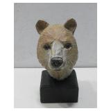Resin Bear Head Decor 8' Tall