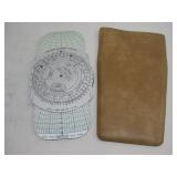 Vtg Kane Dead Reckoning Computer In Case