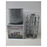 Keuric K-Cup Holder W/Galvanized Gather See Info