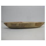 Wood Carved Dish 21.5' x 5.5' x 2.5'