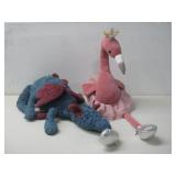 Jellycat Dragon & Jellcat Pink Flamingo See Info