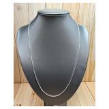 Sterling Silver Venetian Link Chain Hallmarked