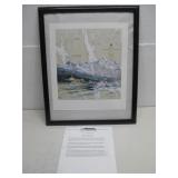 Brenda Schwartz Marine Artist 281/200 Signed See