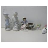 Vtg Porcelain Figures,Romanian Fantasy Slipper See