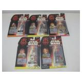 Five NIP Vtg Star Wars Episode I Figures See Info