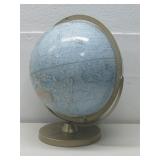 Vtg Replogle Land And Sea Globe 15.5' Tall