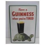 Metal Guinness Advertising Sign 12' x 8'