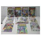 Twenty-One Vtg Doctor Strange & Avengers Comics