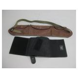 Galco Ankle Holster W/Vtg Money Belt