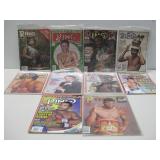 Ten Vtg Boxing The Ring Magazines