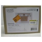 NIOB HOme Decorators Clermont 2 Light Vanity