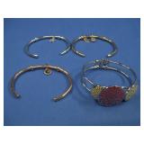 4 Coach Bracelets