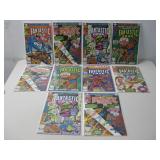 Ten Vtg Fantastic Four Comic Books