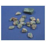 Assorted Blue-Green Stones