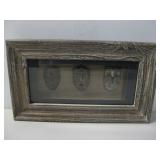 Three Mask Shadowbox Wall Art 15' x 9'