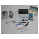 Rawlings Stop Watch Knives Sewing Items See Info